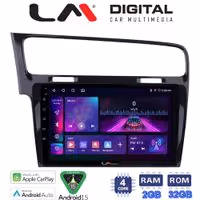 LM Digital - LM ZA4591B GPS Οθόνη OEM Multimedia Αυτοκινήτου για 0 (CarPlay/AndroidAuto/BT/GPS/WIFI/GPRS)