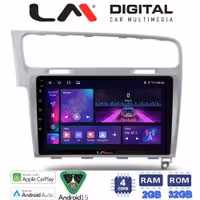 LM Digital - LM ZA4591S GPS Οθόνη OEM Multimedia Αυτοκινήτου για 0 (CarPlay/AndroidAuto/BT/GPS/WIFI/GPRS)
