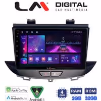 LM Digital - LM ZA4664 GPS Οθόνη OEM Multimedia Αυτοκινήτου για Opel Crossland-Grandland 2017 > (CarPlay/AndroidAuto/BT/GPS/WIFI/GPRS)