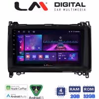 LM Digital - LM ZA4668 GPS Οθόνη OEM Multimedia Αυτοκινήτου για MERCEDES A(W169),B(W245) - SPRINTER - VITO   (CarPlay/AndroidAuto/BT/GPS/WIFI/GPRS)