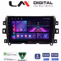 LM Digital - LM ZA4716 GPS Οθόνη OEM Multimedia Αυτοκινήτου για Nissan Navara D23 2016>   (CarPlay/AndroidAuto/BT/GPS/WIFI/GPRS)