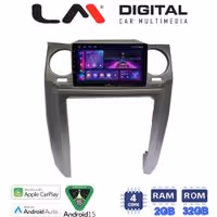 LM Digital - LM ZA4725 GPS Οθόνη OEM Multimedia Αυτοκινήτου για Land Rover Discovery 3 2004 > 2009 (CarPlay/AndroidAuto/BT/GPS/WIFI/GPRS)