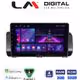 LM Digital - LM ZA4777 GPS Οθόνη OEM Multimedia Αυτοκινήτου για Dacia Logan, Duster, Santero 2021 Facelift (CarPlay/AndroidAuto/BT/GPS/WIFI/GPRS)