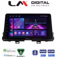 LM Digital - LM ZA4796 GPS Οθόνη OEM Multimedia Αυτοκινήτου για Kia Piccanto 2021> (CarPlay/AndroidAuto/BT/GPS/WIFI/GPRS)