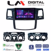 LM Digital - LM ZA4821 GPS Οθόνη OEM Multimedia Αυτοκινήτου για TOYOTA HILUX 2005>2016 (CarPlay/AndroidAuto/BT/GPS/WIFI/GPRS)