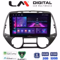 LM Digital - LM ZA4837 GPS Οθόνη OEM Multimedia Αυτοκινήτου για Hyundai i20 2008 > 2014 (CarPlay/AndroidAuto/BT/GPS/WIFI/GPRS)