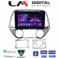 LM Digital - LM ZA4839 GPS Οθόνη OEM Multimedia Αυτοκινήτου για HYUNDAI i20 2008>2013 (CarPlay/AndroidAuto/BT/GPS/WIFI/GPRS)