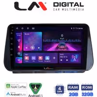 LM Digital - LM ZA4963 GPS Οθόνη OEM Multimedia Αυτοκινήτου για Hyundai Santa Fe  - IX45 2018 > 2019 (CarPlay/AndroidAuto/BT/GPS/WIFI/GPRS)