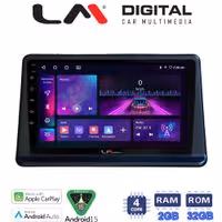LM Digital - LM ZA4998 GPS Οθόνη OEM Multimedia Αυτοκινήτου για Mitsubishi Pajero 1996 > 2003 (CarPlay/AndroidAuto/BT/GPS/WIFI/GPRS)