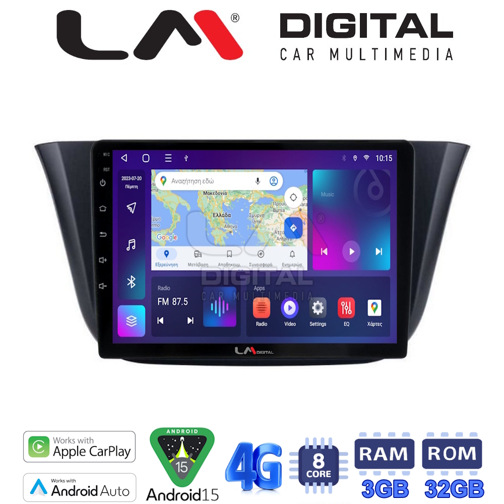 LM Digital - LM ZE8690 GPS Οθόνη OEM Multimedia Αυτοκινήτου για Iveco Daily 2014 > (CarPlay/AndroidAuto/BT/GPS/WIFI/GPRS)