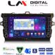 LM Digital - LM ZG8028 GPS Οθόνη OEM Multimedia Αυτοκινήτου για Toyota Auris 2007 > 2012 (CarPlay/AndroidAuto/BT/GPS/WIFI/GPRS)