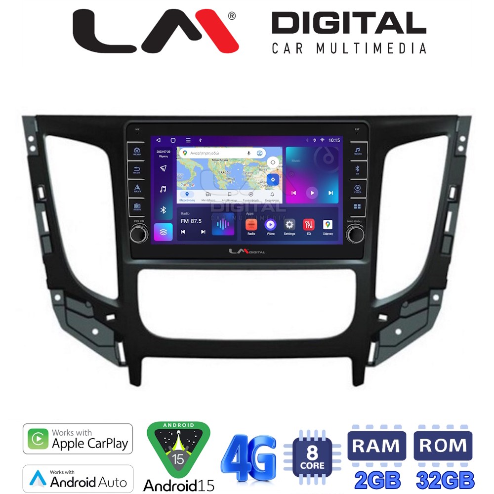 LM Digital - LM ZG8230 GPS Οθόνη OEM Multimedia Αυτοκινήτου για Mitsubishi L200 2014 >

Μόνο για αυτοκίνητα με Κλιματισμό (CarPlay/AndroidAuto/BT/GPS/WIFI/GPRS)