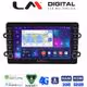 LM Digital - LM ZG8708 GPS Οθόνη OEM Multimedia Αυτοκινήτου για DACIA DUSTER – LOGAN - SUNDERO 2013 > 2018 (CarPlay/AndroidAuto/BT/GPS/WIFI/GPRS)