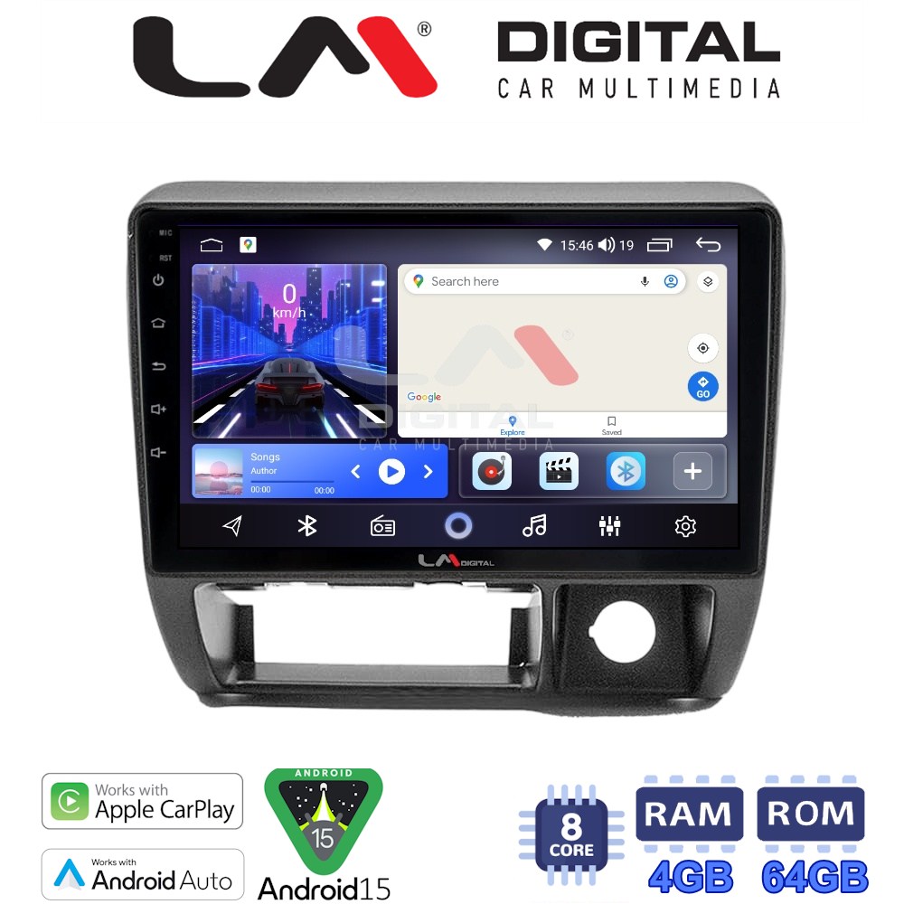 LM Digital - LM ZK8185 GPS Οθόνη OEM Multimedia Αυτοκινήτου για Suzuki Jimny 1998 > 2005 (CarPlay/AndroidAuto/BT/GPS/WIFI)