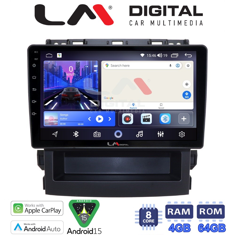 LM Digital - LM ZK8264 GPS Οθόνη OEM Multimedia Αυτοκινήτου για Subaru Forester 2019 > (CarPlay/AndroidAuto/BT/GPS/WIFI)