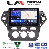 LM Digital - LM ZK8368 GPS Οθόνη OEM Multimedia Αυτοκινήτου για FORD MONDEO 2010 > 2013 (CarPlay/AndroidAuto/BT/GPS/WIFI)