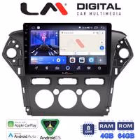 LM Digital - LM ZK8368C GPS Οθόνη OEM Multimedia Αυτοκινήτου για FORD MONDEO 2010 > 2013 (CarPlay/AndroidAuto/BT/GPS/WIFI)