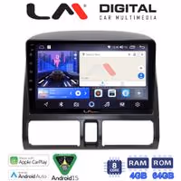 LM Digital - LM ZK8376CL GPS Οθόνη OEM Multimedia Αυτοκινήτου για HONDA CRV 1996-2006 (CarPlay/AndroidAuto/BT/GPS/WIFI)