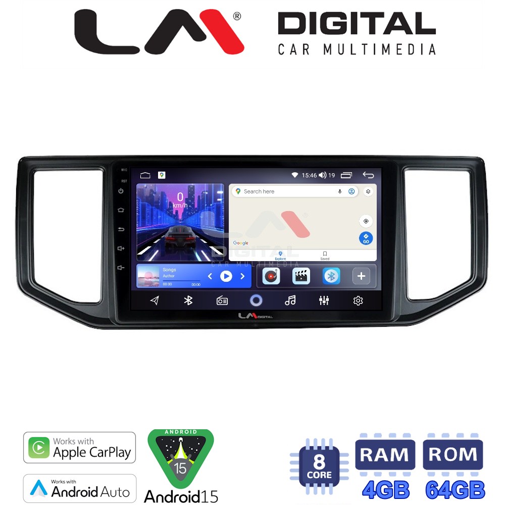 LM Digital - LM ZK8997 GPS Οθόνη OEM Multimedia Αυτοκινήτου για VW CRAFTER  2017 > 2021
MAN TGE  2017 > (CarPlay/AndroidAuto/BT/GPS/WIFI)