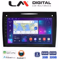 LM Digital - LM ZN4096 GPS Οθόνη OEM Multimedia Αυτοκινήτου για Mercedes SLK (W171) (CarPlay/AndroidAuto/BT/GPS/WIFI/GPRS)