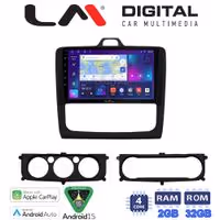 LM Digital - LM ZN4329B GPS Οθόνη OEM Multimedia Αυτοκινήτου για Ford Focus 2004 > 2012 (CarPlay/AndroidAuto/BT/GPS/WIFI/GPRS)