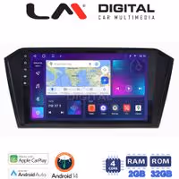 LM Digital - LM ZN4519 GPS Οθόνη OEM Multimedia Αυτοκινήτου για VW PASSAT 2015> (CarPlay/AndroidAuto/BT/GPS/WIFI/GPRS)