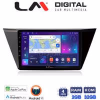 LM Digital - LM ZN4522 GPS Οθόνη OEM Multimedia Αυτοκινήτου για VW TOURAN 2016> (CarPlay/AndroidAuto/BT/GPS/WIFI/GPRS)