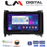 LM Digital - LM ZN4668 GPS Οθόνη OEM Multimedia Αυτοκινήτου για MERCEDES A(W169),B(W245) - SPRINTER - VITO (CarPlay/AndroidAuto/BT/GPS/WIFI/GPRS)