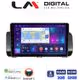 LM Digital - LM ZN4777 GPS Οθόνη OEM Multimedia Αυτοκινήτου για Dacia Logan, Duster, Santero 2021 Facelift (CarPlay/AndroidAuto/BT/GPS/WIFI/GPRS)