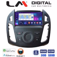 LM Digital - LM ZN4858B GPS Οθόνη OEM Multimedia Αυτοκινήτου για Ford Transit Connect 2013 > 2017 (CarPlay/AndroidAuto/BT/GPS/WIFI/GPRS)