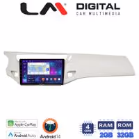 LM Digital - LM ZN4940W GPS Οθόνη OEM Multimedia Αυτοκινήτου για Citroen C3 /DS3 2009 > 2016 (CarPlay/AndroidAuto/BT/GPS/WIFI/GPRS)