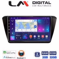 LM Digital - LM ZN4983 GPS Οθόνη OEM Multimedia Αυτοκινήτου για SKODA SUPERB 2016> (CarPlay/AndroidAuto/BT/GPS/WIFI/GPRS)