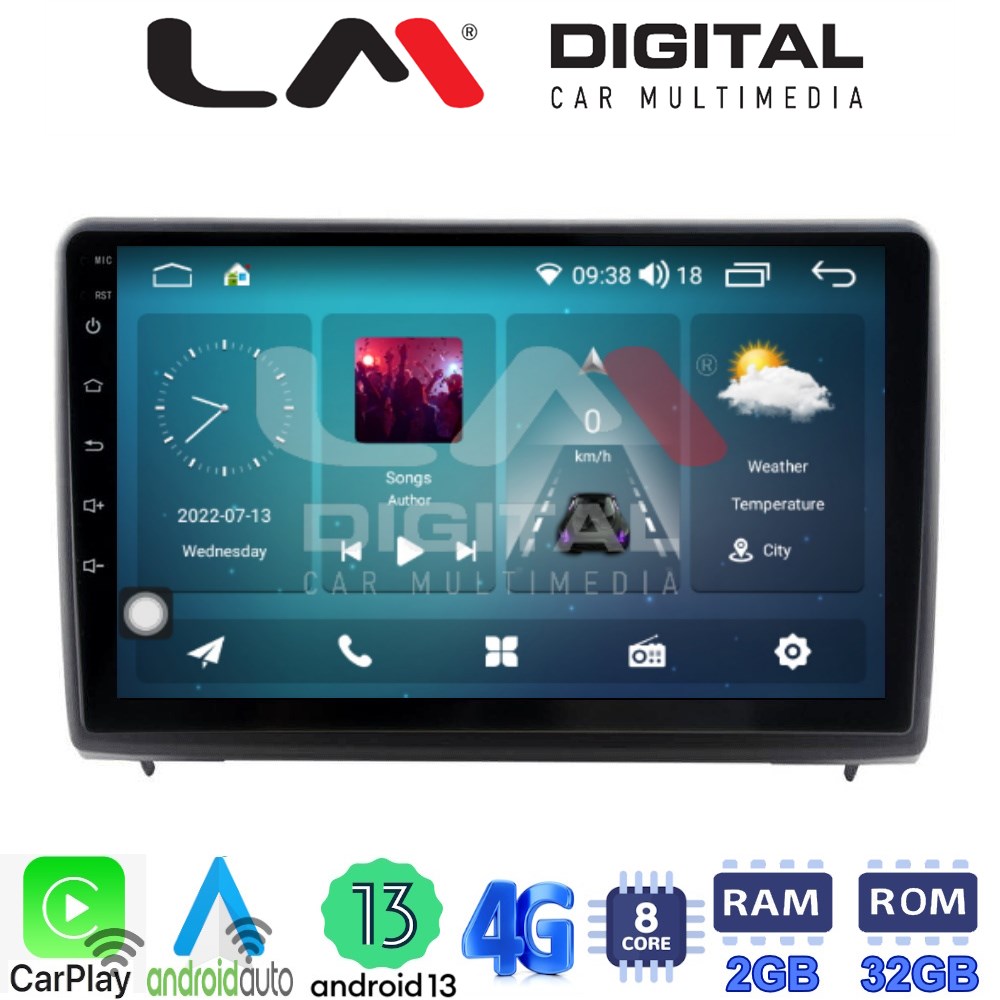 LM Digital - LM ZR8040 GPS Οθόνη OEM Multimedia Αυτοκινήτου για Ford Ecosport 2019 > (CarPlay/AndroidAuto/BT/GPS/WIFI/GPRS)