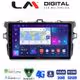 LM Digital - LM ZR8063 GPS Οθόνη OEM Multimedia Αυτοκινήτου για TOYOTA COROLLA 2006>2012  (CarPlay/AndroidAuto/BT/GPS/WIFI/GPRS)