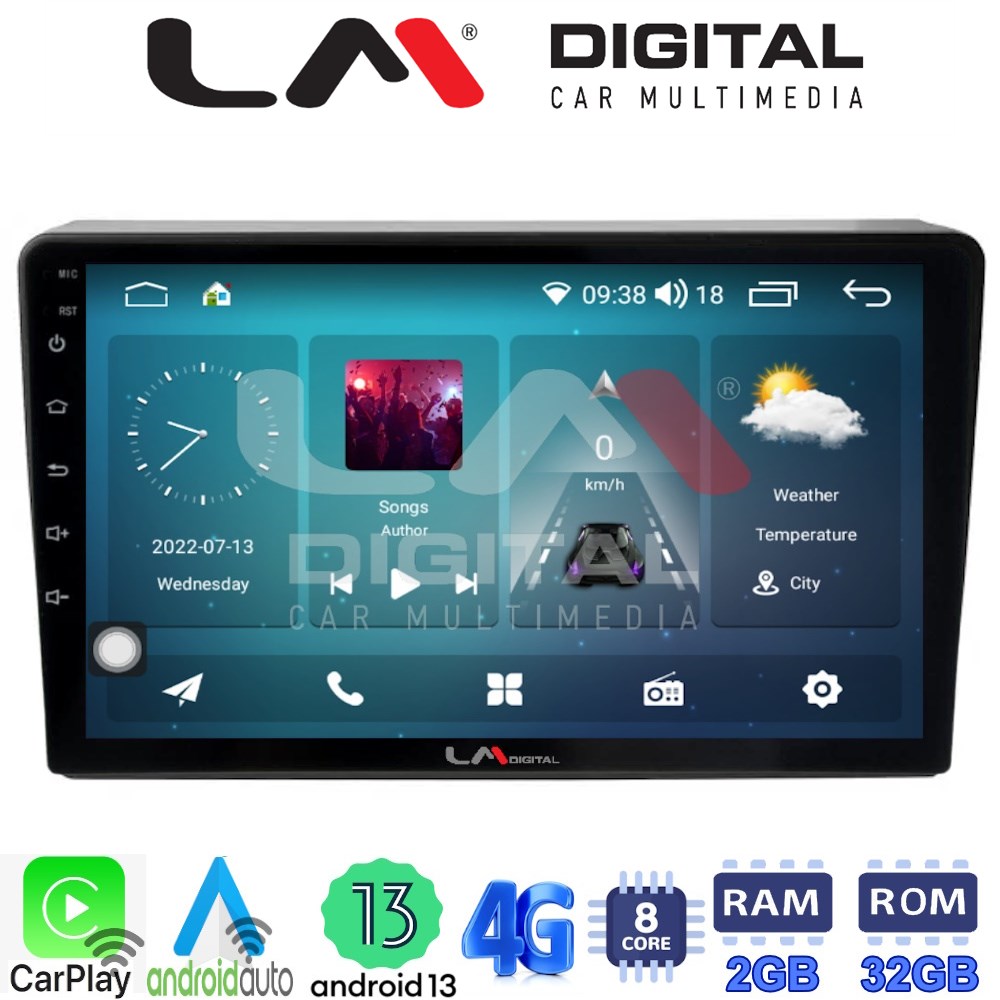 LM Digital - LM ZR8157 GPS Οθόνη OEM Multimedia Αυτοκινήτου για DACIA DUSTER 2013>2019  (CarPlay/AndroidAuto/BT/GPS/WIFI/GPRS)