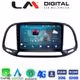 LM Digital - LM ZR8197 GPS Οθόνη OEM Multimedia Αυτοκινήτου για Fiat Doblo - Combo 2015 > 2018 (CarPlay/AndroidAuto/BT/GPS/WIFI/GPRS)
