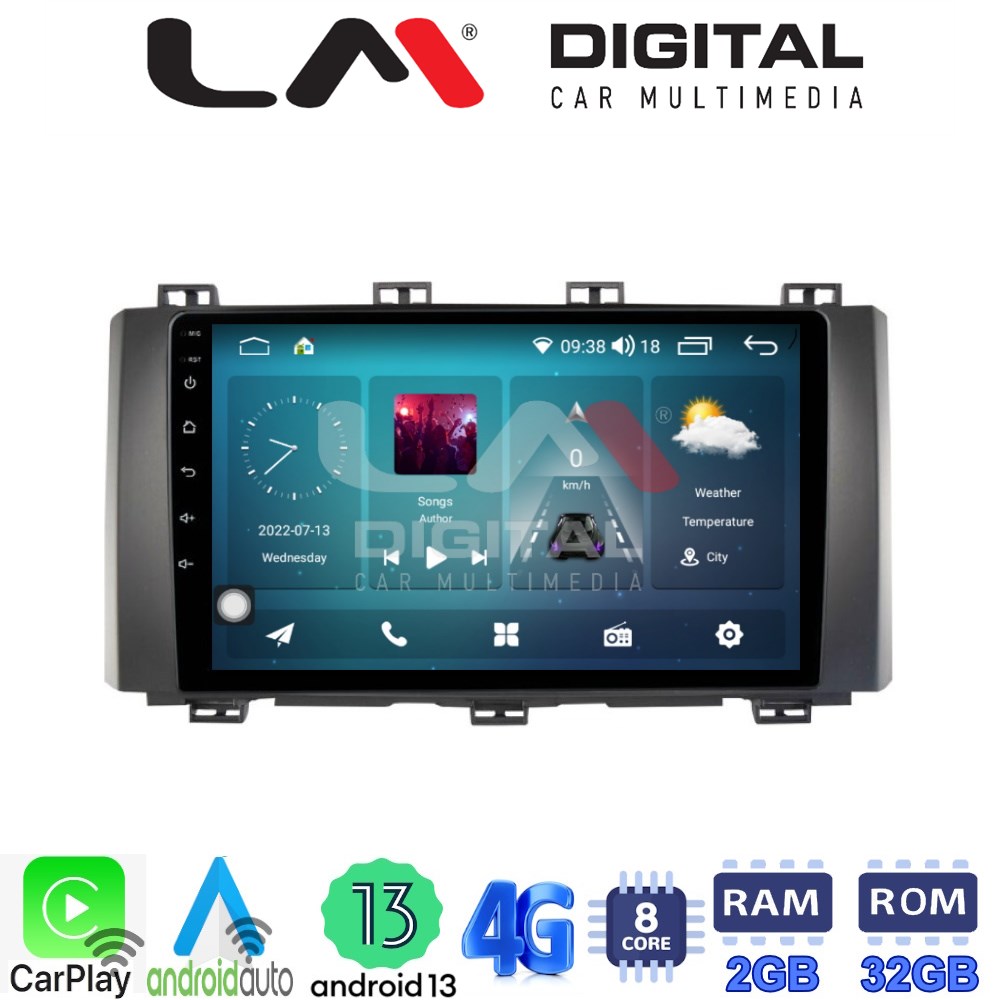 LM Digital - LM ZR8218 GPS Οθόνη OEM Multimedia Αυτοκινήτου για Seat Ateca 2016 (CarPlay/AndroidAuto/BT/GPS/WIFI/GPRS)