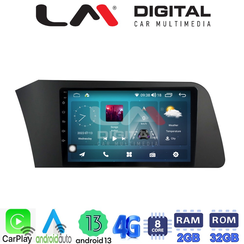 LM Digital - LM ZR8227 GPS Οθόνη OEM Multimedia Αυτοκινήτου για Hyundai Elantra 2021 > (CarPlay/AndroidAuto/BT/GPS/WIFI/GPRS)