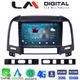 LM Digital - LM ZR8239 GPS Οθόνη OEM Multimedia Αυτοκινήτου για Hyundai SantaFe 2006 > 2013 (CarPlay/AndroidAuto/BT/GPS/WIFI/GPRS)