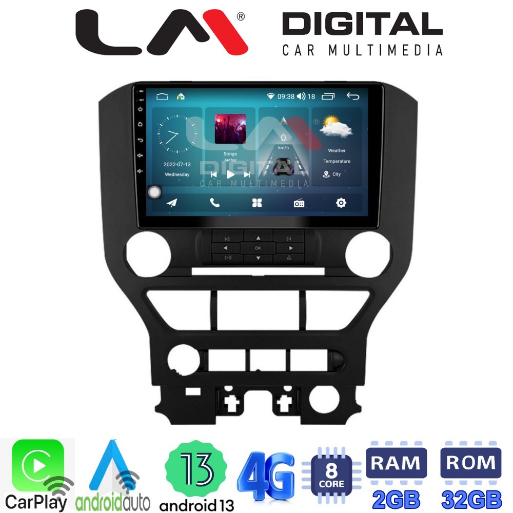 LM Digital - LM ZR8240 GPS Οθόνη OEM Multimedia Αυτοκινήτου για FORD MASTUNG  > 2015 (CarPlay/AndroidAuto/BT/GPS/WIFI/GPRS)