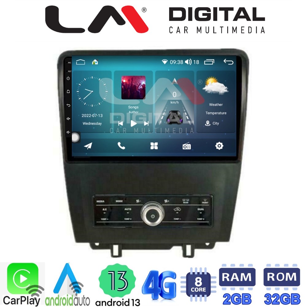 LM Digital - LM ZR8249 GPS Οθόνη OEM Multimedia Αυτοκινήτου για Ford Edge 2015>  (CarPlay/AndroidAuto/BT/GPS/WIFI/GPRS)