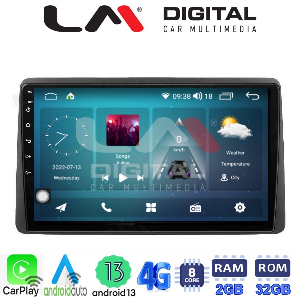 LM Digital - LM ZR8355 GPS Οθόνη OEM Multimedia Αυτοκινήτου για Nissan Juke 2021 > (CarPlay/AndroidAuto/BT/GPS/WIFI/GPRS)