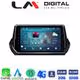 LM Digital - LM ZR8375 GPS Οθόνη OEM Multimedia Αυτοκινήτου για PEUGEOT 208-2008 2012>  (CarPlay/AndroidAuto/BT/GPS/WIFI/GPRS)