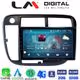 LM Digital - LM ZR8377 GPS Οθόνη OEM Multimedia Αυτοκινήτου για Honda Civic 1999 > 2001 (CarPlay/AndroidAuto/BT/GPS/WIFI/GPRS)