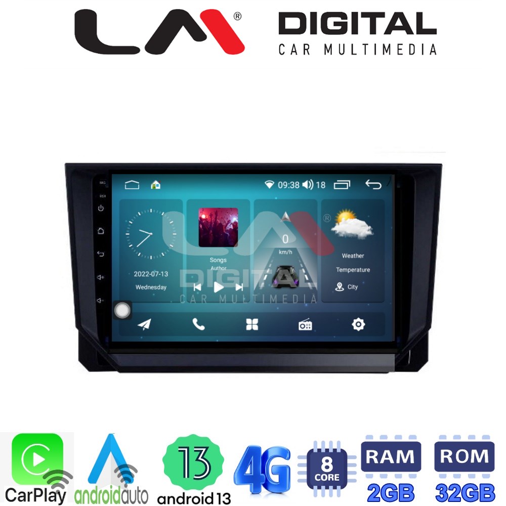 LM Digital - LM ZR8391 GPS Οθόνη OEM Multimedia Αυτοκινήτου για Mazda CX9 2006 > 2013 (CarPlay/AndroidAuto/BT/GPS/WIFI/GPRS)