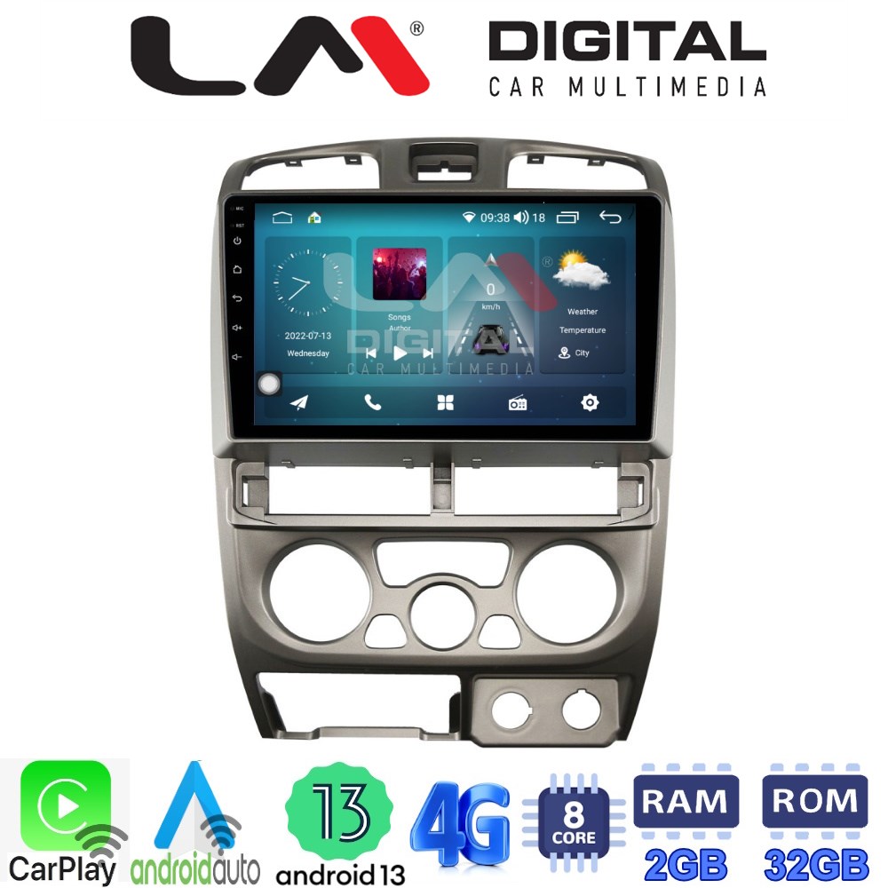 LM Digital - LM ZR8426 GPS Οθόνη OEM Multimedia Αυτοκινήτου για Isuzu D-Max 2002 > 2007 (CarPlay/AndroidAuto/BT/GPS/WIFI/GPRS)