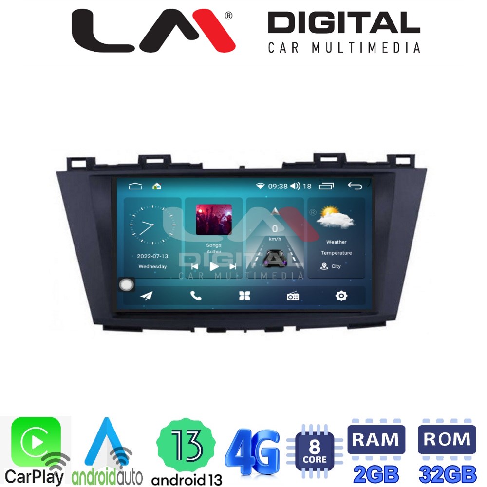 LM Digital - LM ZR8440 GPS Οθόνη OEM Multimedia Αυτοκινήτου για MAZDA 5 2011>   (CarPlay/AndroidAuto/BT/GPS/WIFI/GPRS)