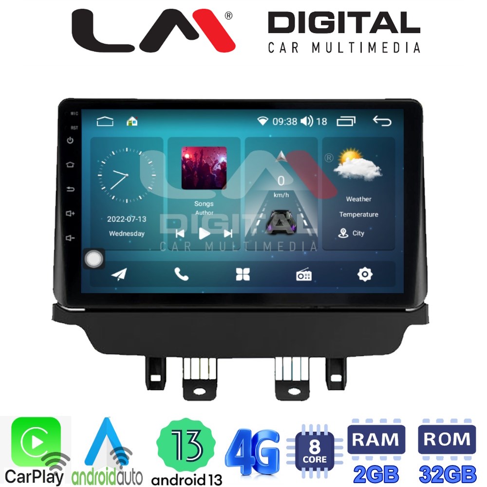 LM Digital - LM ZR8442 GPS Οθόνη OEM Multimedia Αυτοκινήτου για Mazda CX-3 2014 - 2021 (CarPlay/AndroidAuto/BT/GPS/WIFI/GPRS)