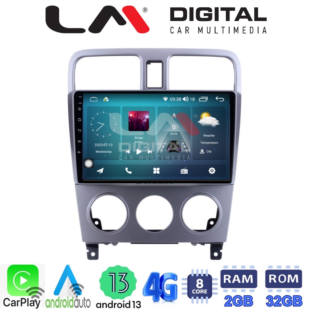 LM Digital - LM ZR8526 GPS Οθόνη OEM Multimedia Αυτοκινήτου για SUBARU FORESTER 2002>2007 (CarPlay/AndroidAuto/BT/GPS/WIFI/GPRS)