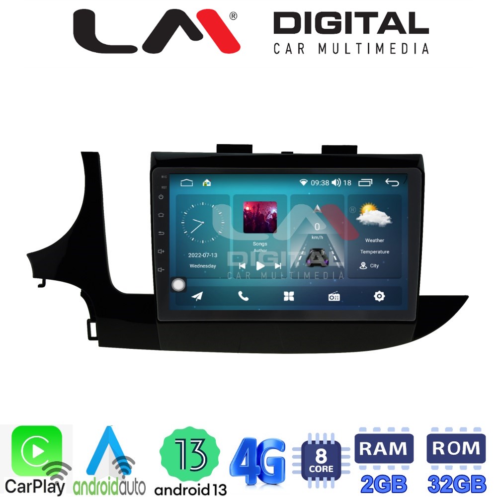 LM Digital - LM ZR8536 GPS Οθόνη OEM Multimedia Αυτοκινήτου για OPEL MOKKA 2016> (CarPlay/AndroidAuto/BT/GPS/WIFI/GPRS)